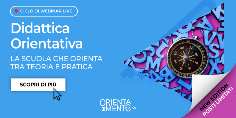 didattica orientativa a scuola banner